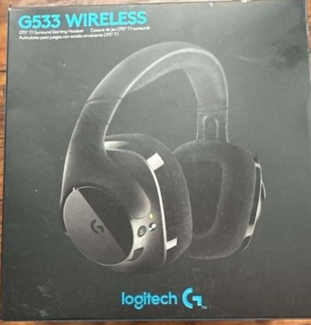Logitech G533 Wireless Gaming Headset 7.1 Surround Sound Black